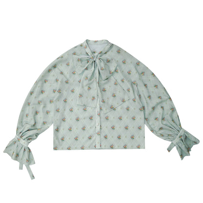 Daytoday_Vintage_Bow_Print_Puff_Sleeve_Blouse_MISSTT