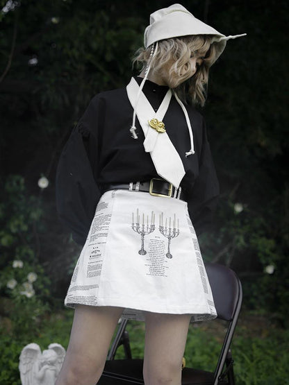 Vintage Floral Print Skirt It s A Wonderful Life Collection