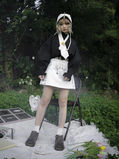 Vintage Floral Print Skirt It s A Wonderful Life Collection