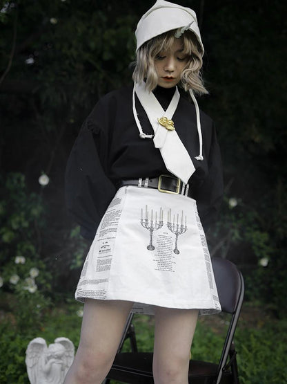 Vintage Floral Print Skirt It s A Wonderful Life Collection