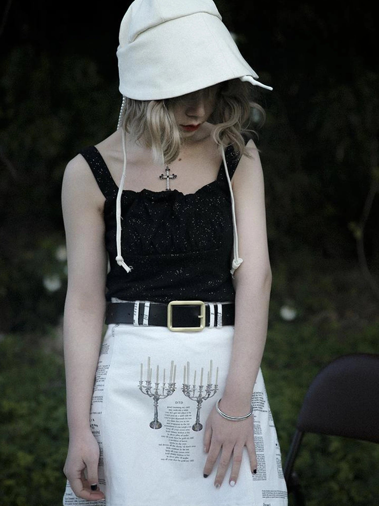 Vintage Floral Print Skirt It s A Wonderful Life Collection