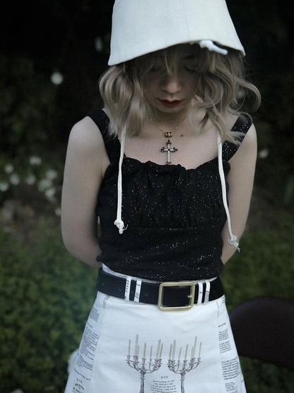 Vintage Floral Print Skirt It s A Wonderful Life Collection