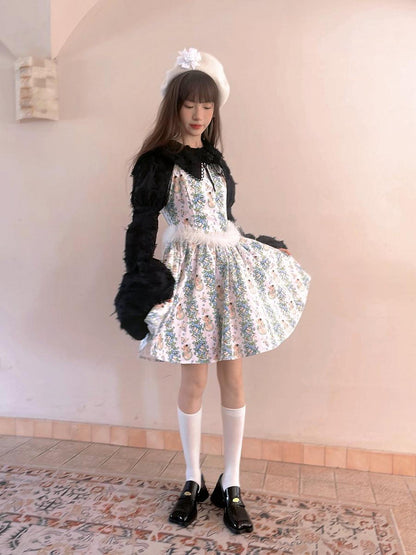 Daytoday Vintage Lace Puff Sleeve Blouse Oversized Fit
