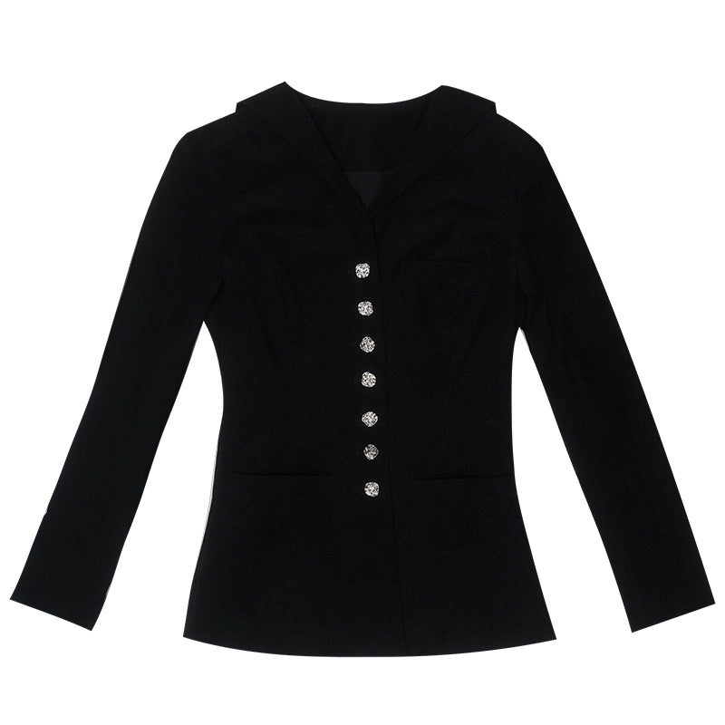 Daytoday_Vintage_Rose_Jacquard_Sailor_Collar_Blazer_MISSTT