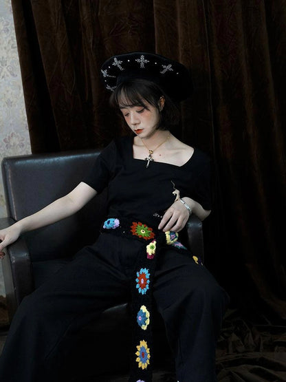 Wonderful Life Faire Cross Beret