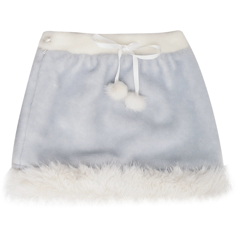 Daytoday_Wool_Blend_Bow_Skirt_With_Puff_Ball_Trim_MISSTT