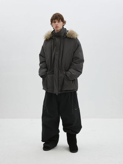 Delivery Black Baggy Cargo Drawstring Pockets Women&