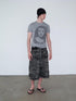 Delivery Camouflage Plaid Patchwork Double Waist Women&