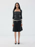 Delivery_Dark_Grey_Light_Green_Mock_Layer_Pleated_Slim_Fit_Women&