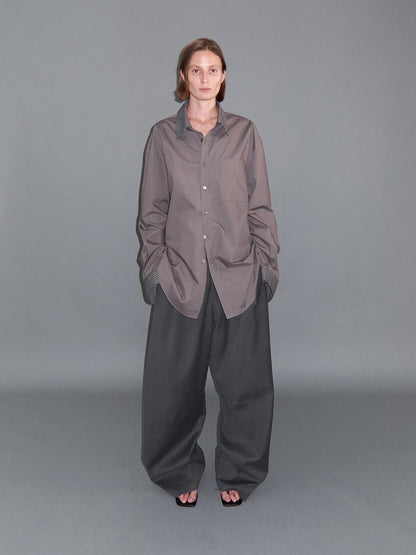 Delivery Deep Grey Patchwork Fine Plaid Colorblock Women&
