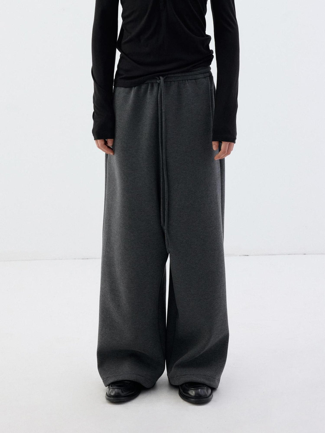 Delivery Drawstring Micro Drop Crotch Straight Leg Women&