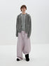 Delivery Dusty Pink Purple 3d Curved Seam Oversized Women&