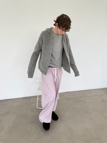 Delivery Dusty Pink Purple 3d Curved Seam Oversized Women&
