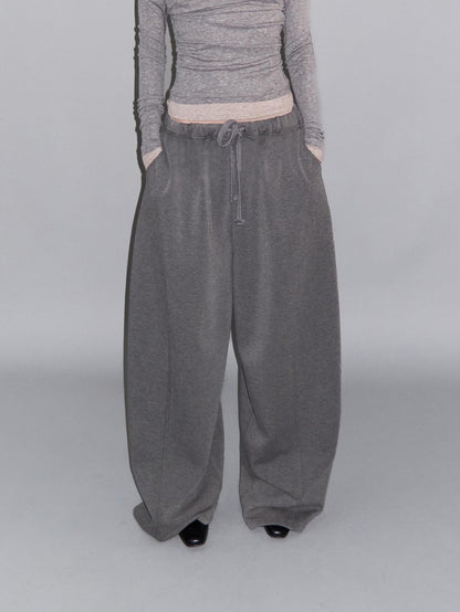 Delivery Gray Camo 3d Curved Blade Silhouette Drawstring Thick Women&