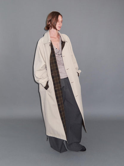 Delivery Gray Pinstripe Pleated Relaxed Women&