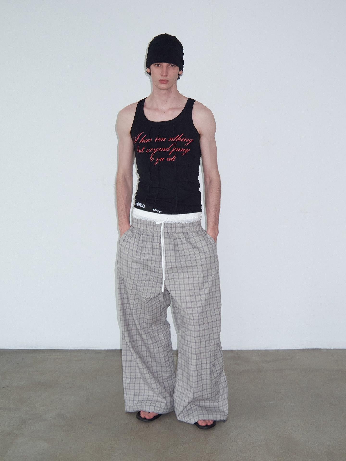 Delivery Letter Print Deconstructed Crewneck Slim Women&