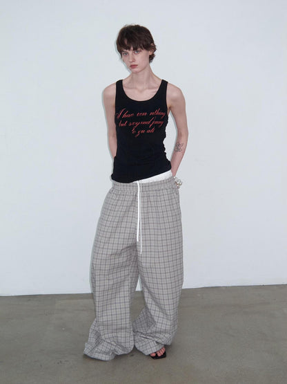 Delivery Letter Print Deconstructed Crewneck Slim Women&