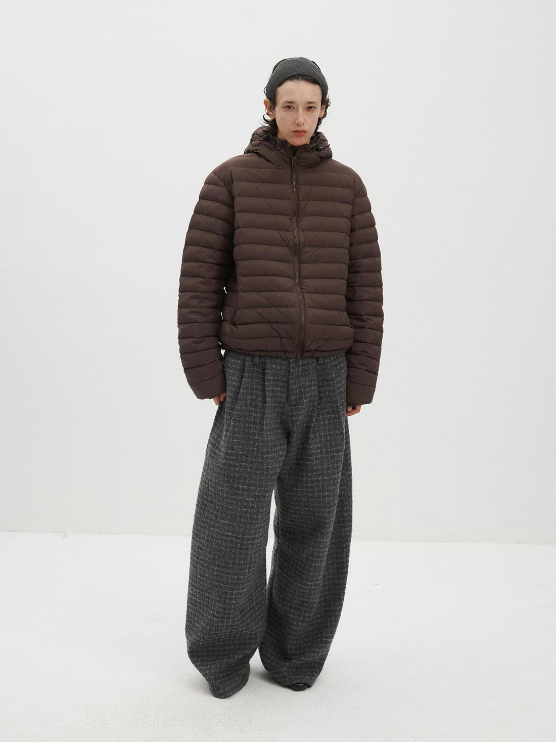 Delivery Lightweight Hooded Quilted 90 White Duck Down Women&