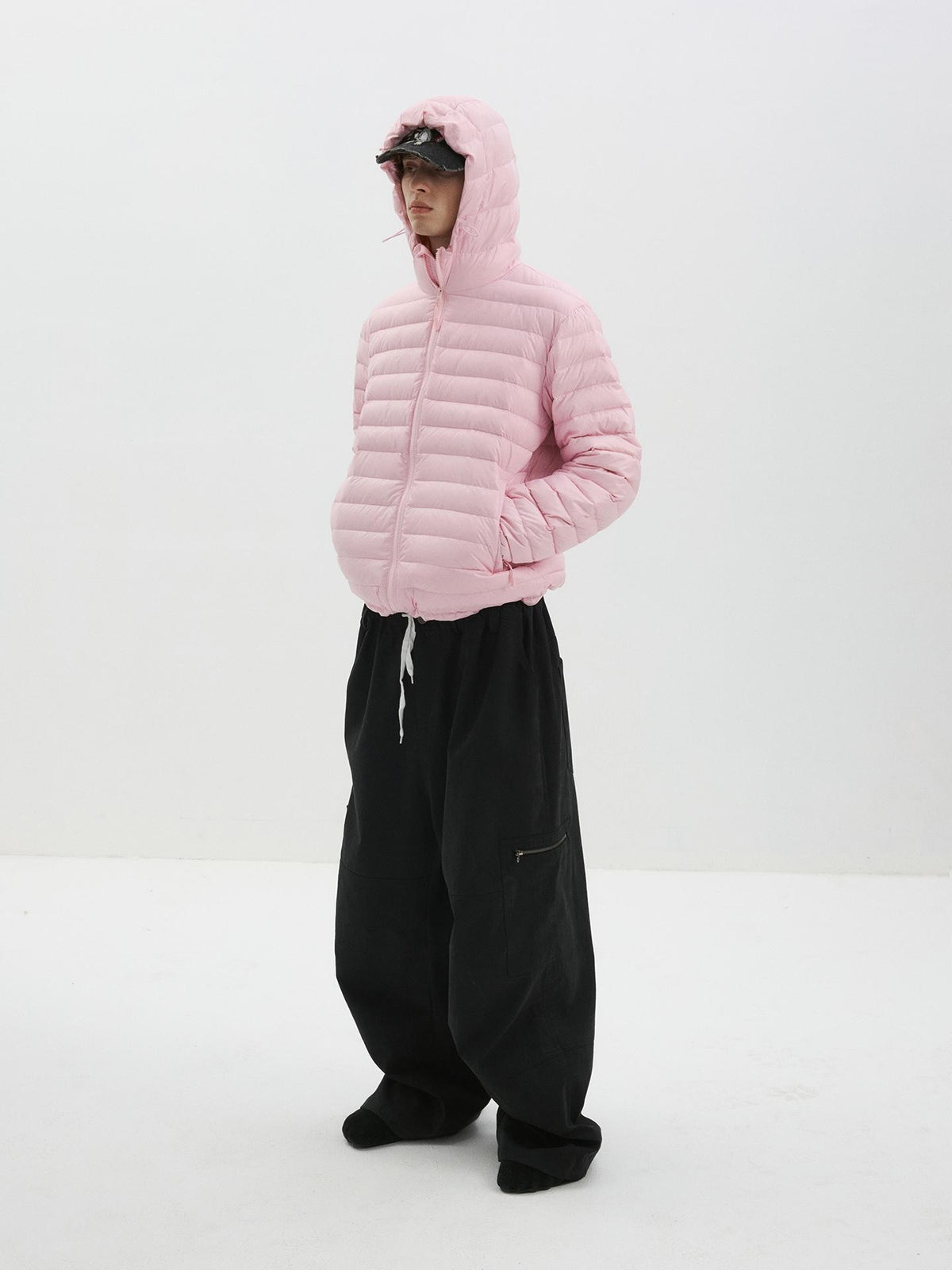 Delivery Lightweight Hooded Quilted 90 White Duck Down Women&