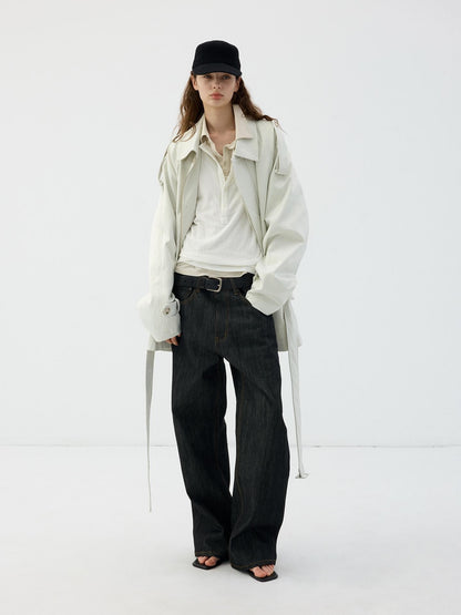 Delivery Matte Brushed Satin Luster Off White Wrinkle Resistant Zip Women&