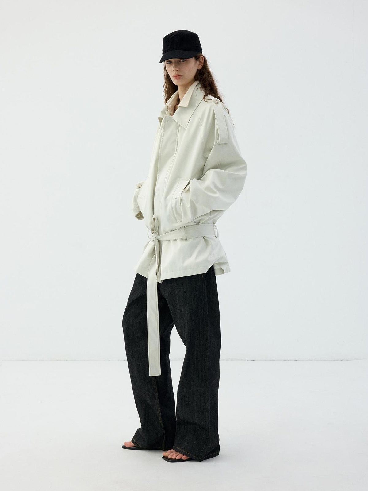 Delivery Matte Brushed Satin Luster Off White Wrinkle Resistant Zip Women&