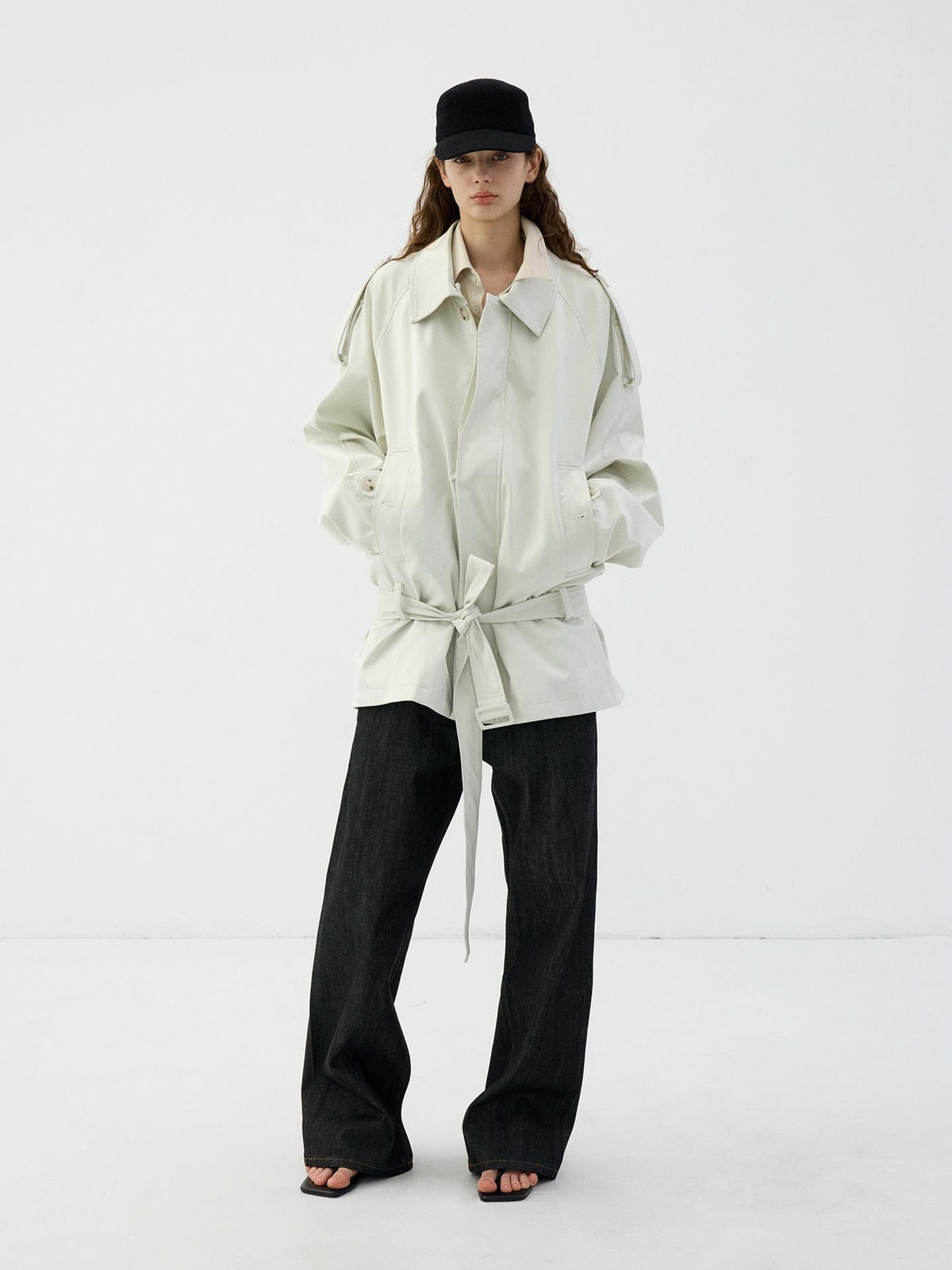 Delivery Matte Brushed Satin Luster Off White Wrinkle Resistant Zip Women&