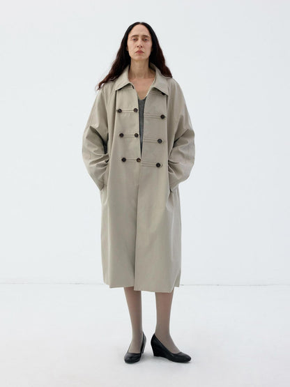 Delivery Napoleon Button Loose Long Sleeve Lapel Women&