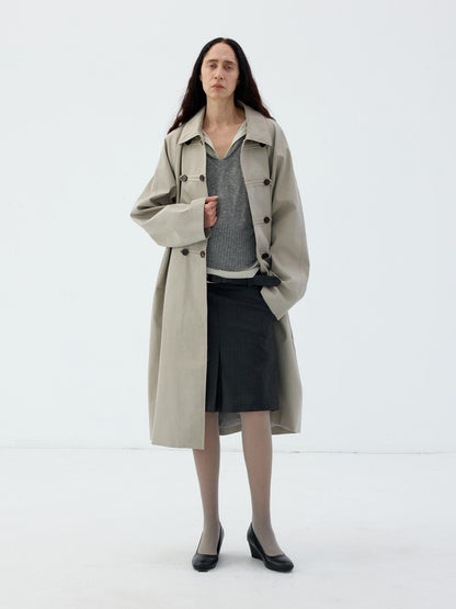 Delivery Napoleon Button Loose Long Sleeve Lapel Women&