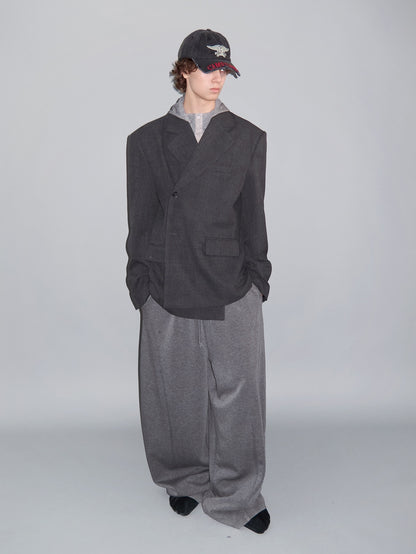 Delivery_Plaid_Notch_Lapel_Oversized_Women&
