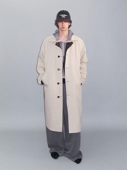 Delivery Plaid Reversible Relaxed Long Square Neck Women&