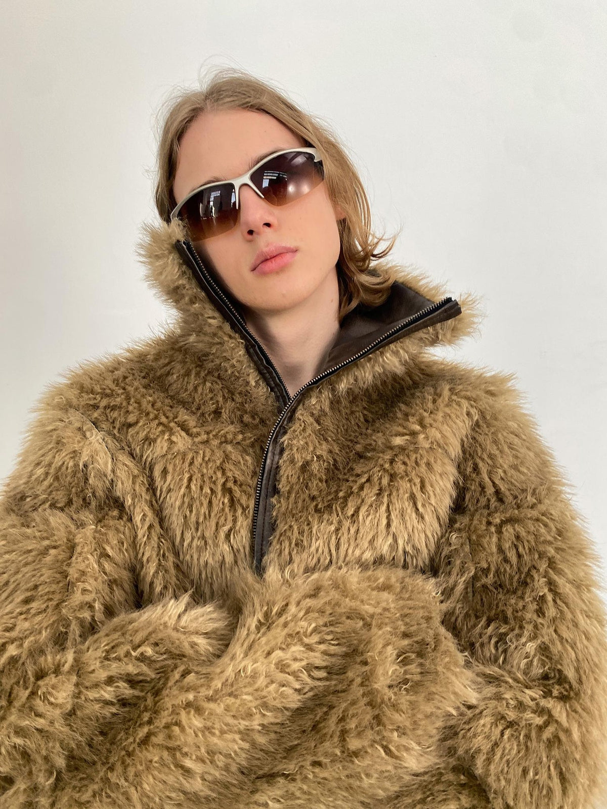 Delivery Reversible Two Tone Zip Up Women&