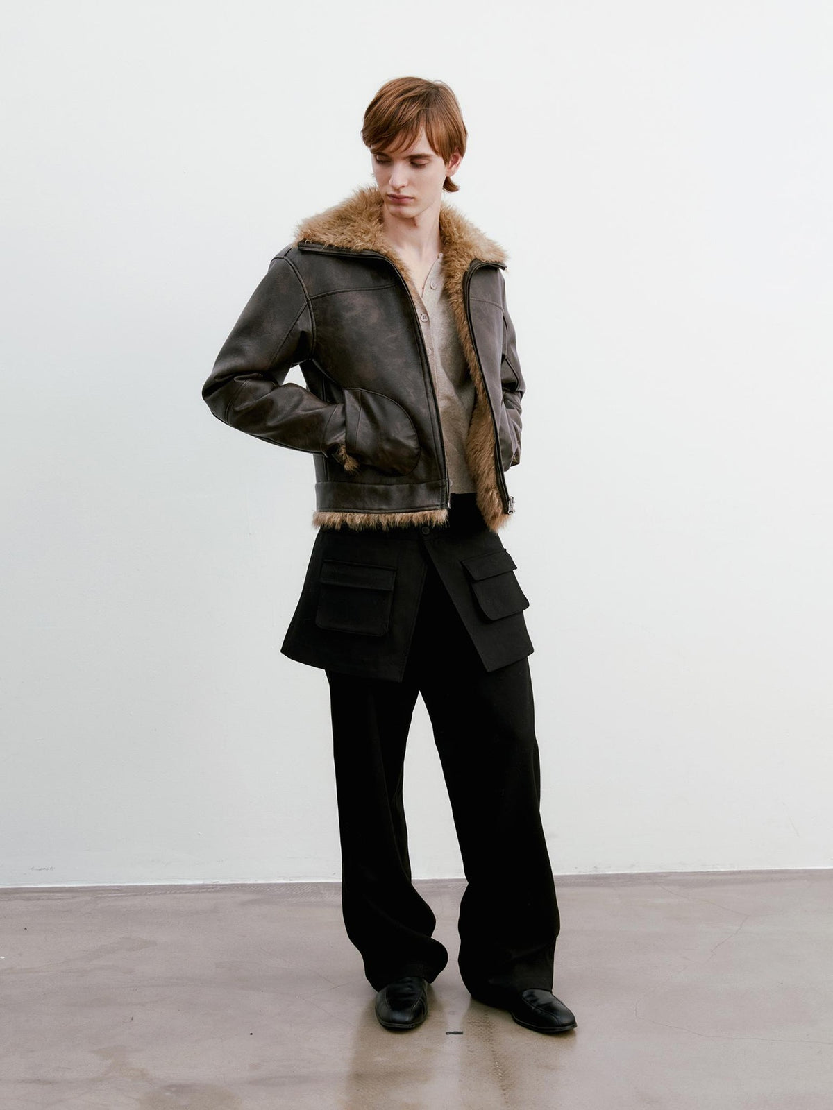 Delivery Reversible Two Tone Zip Up Women&