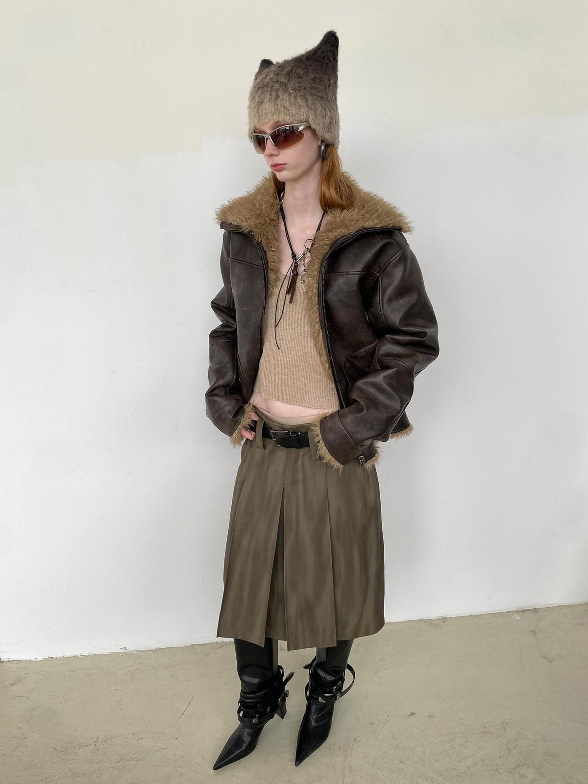 Delivery Reversible Two Tone Zip Up Women&