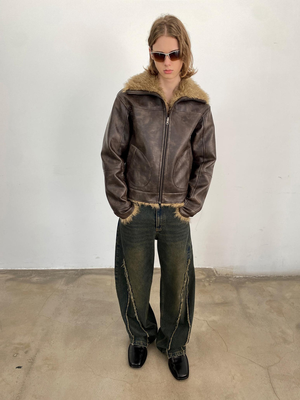 Delivery Reversible Two Tone Zip Up Women&