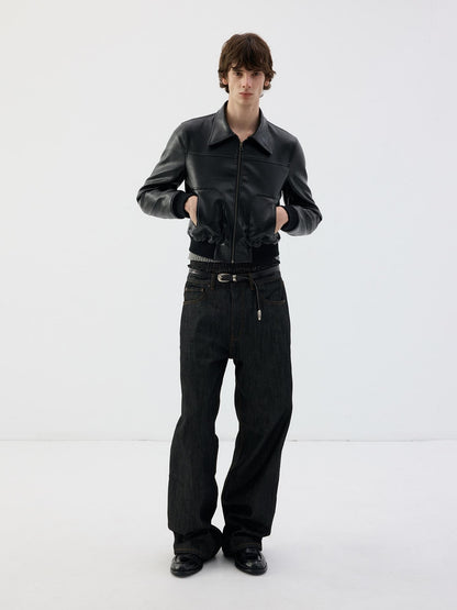 Delivery Vintage Black Cropped Zip Square Neck Skinny Fit Women&
