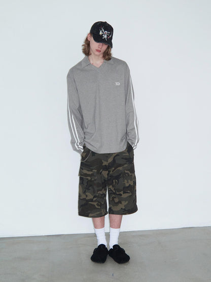 Delivery Vintage Washed Camo Cargo Pants Convertible Shorts