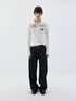 Delivery_White_Faux_Two_Piece_English_Print_Polo_Neck_Women&