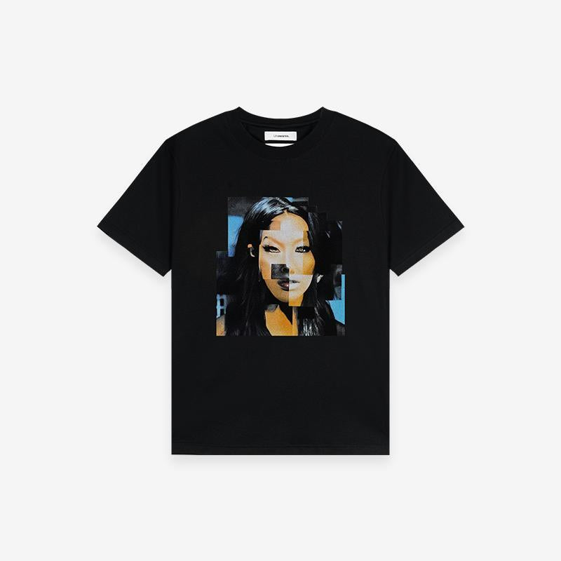 Digital Print Portrait T-Shirt