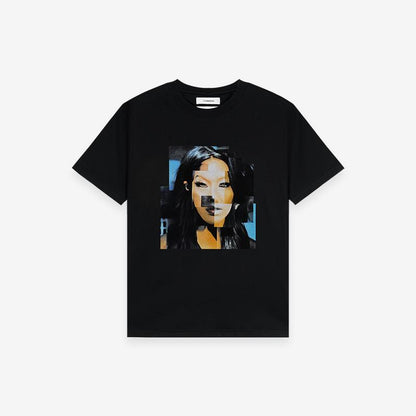 Digital Print Portrait T-Shirt