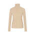 Dorydory_Beige_Ruffle_Edge_Mock_Neck_Slim_Fit_Women&