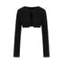 Dorydory_Black_Openwork_Cable_Knit_Cropped_Women&