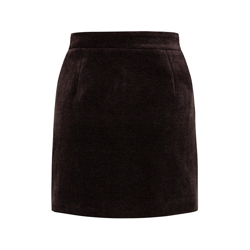 Dorydory_Black_Purple_Velvet_Tulip_High_Waist_Bodycon_Women&