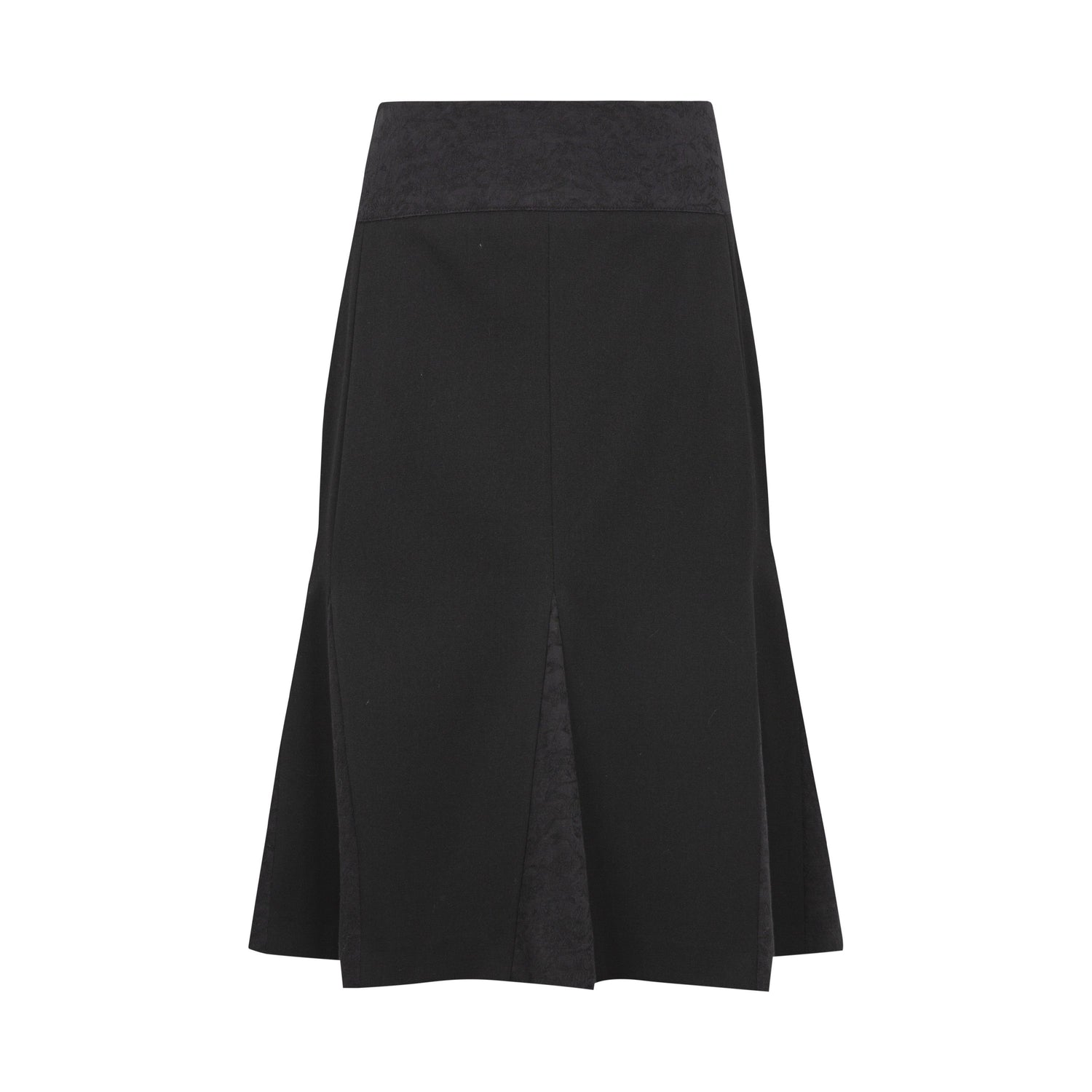 Dorydory_Black_Versatile_Mid_Waist_Mid_Length_Flared_Women&