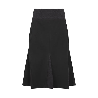 Dorydory_Black_Versatile_Mid_Waist_Mid_Length_Flared_Women&