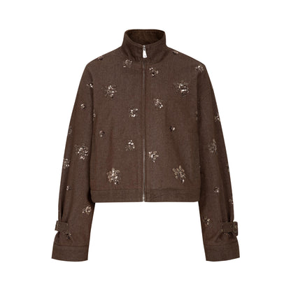 Dorydory_Coffee_Brown_High_Neck_3d_Embroidered_Beaded_Women&