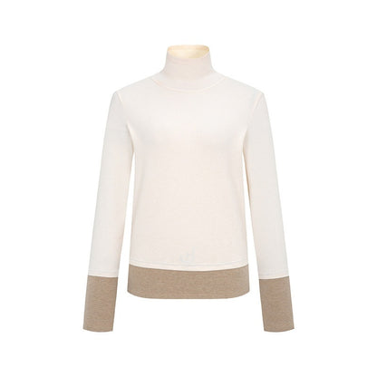 Dorydory_Colorblock_Faux_Layered_Mock_Neck_Women&