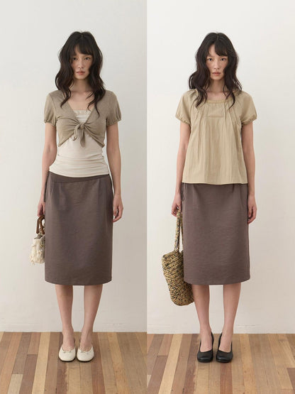 Dorydory Colorblock Foldover Tie Waist Women&