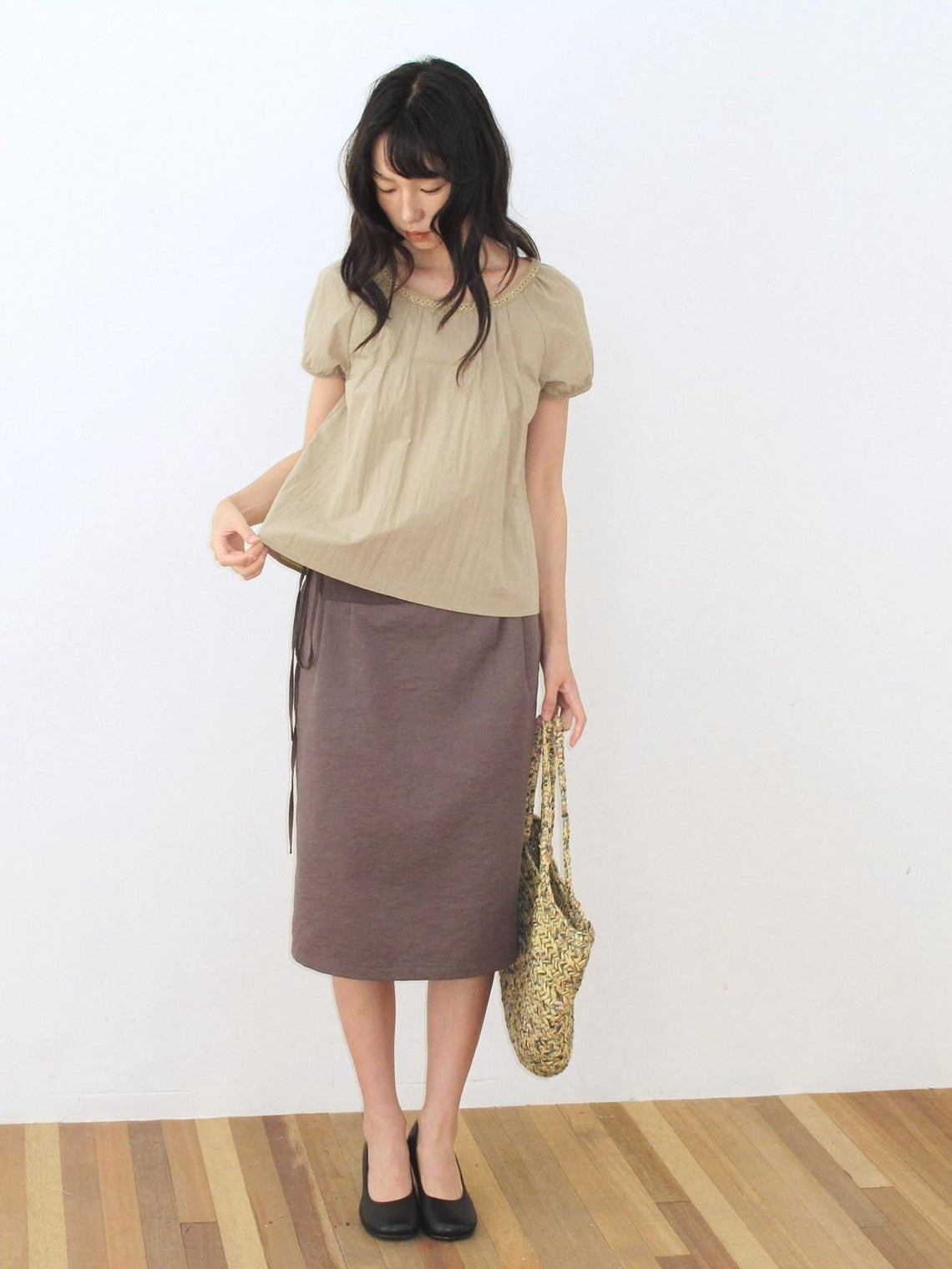 Dorydory Colorblock Foldover Tie Waist Women&