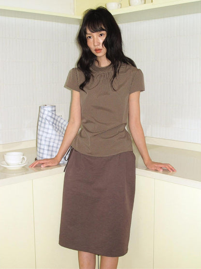 Dorydory Colorblock Foldover Tie Waist Women&