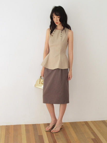 Dorydory Colorblock Foldover Tie Waist Women&